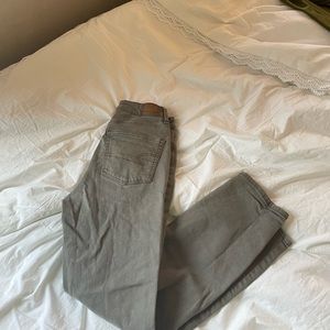 American eagle green relaxed jeans